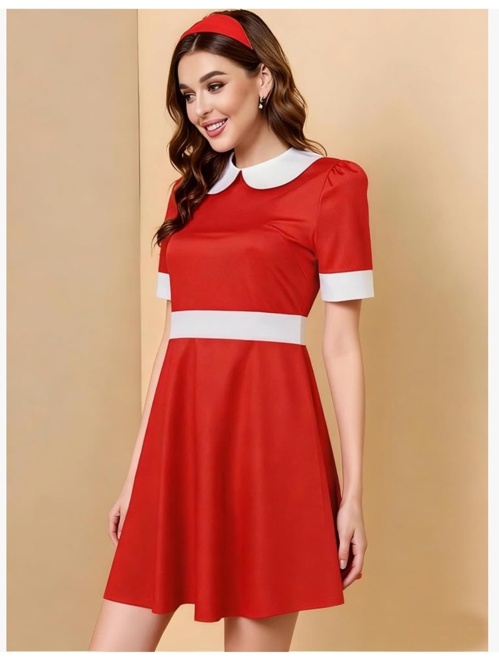 Little Orphan Annie Little Red Riding Hood Inspired Costume Dress